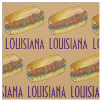 Louisiane crevettes Po'Boy Sandwich New Orleans