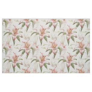 Tissu Lovely Lily motif