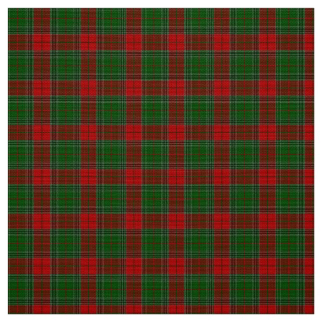 Tissu Luminbic rouge vert Plat (Échantillon)