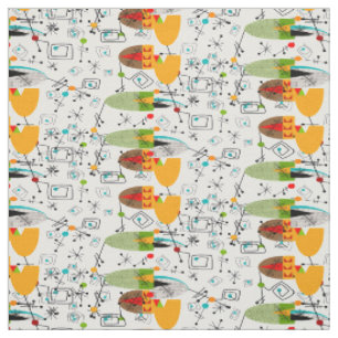 Tissu lunatique moderne 5 de la moitié du siècle