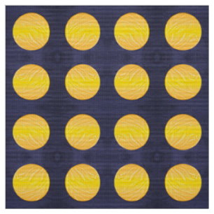 Tissu lune d'extrémité de nuit. motif de pois