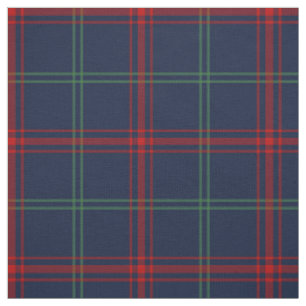 Tissu Lynch Tartan Motif Navy Blue Irish Plaid