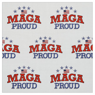Tissu MAGA Fière