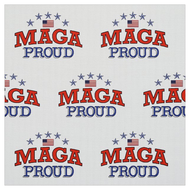 Tissu MAGA Fière (Échantillon)