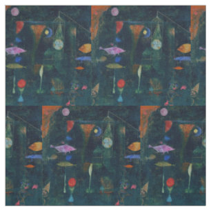 Tissu Magie de poisson de Paul Klee Peinture Abstraite A