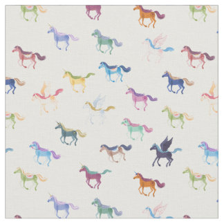 Tissu magique de chevaux