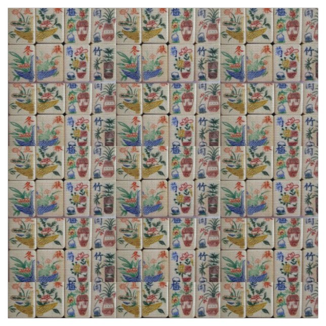 Tissu Mahjong Fabric (Échantillon)