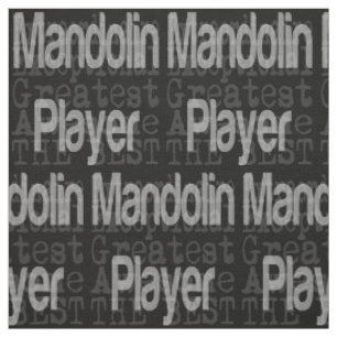 Tissu Mandolin Player Extraordinaire