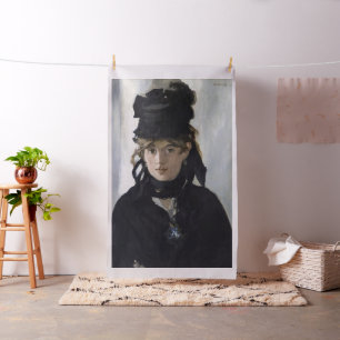 Tissu Manet - Berthe Morisot with a bouquet of violets