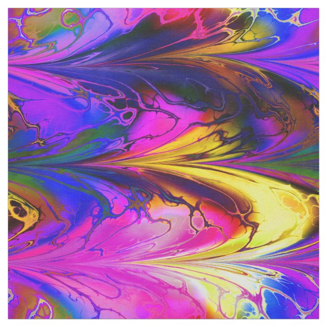 Tissu Marbre fractal 7A (Échantillon)