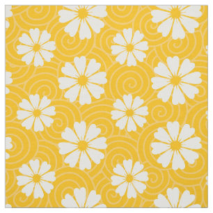 Tissu Marguerite de printemps