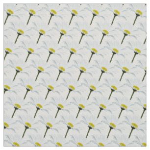 Tissu marguerite Purple Daisy Linge en coton ou Po