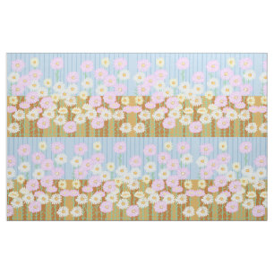 Tissu Marguerites australiennes en papier