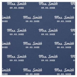 Tissu Mariage nuptial personnalisé