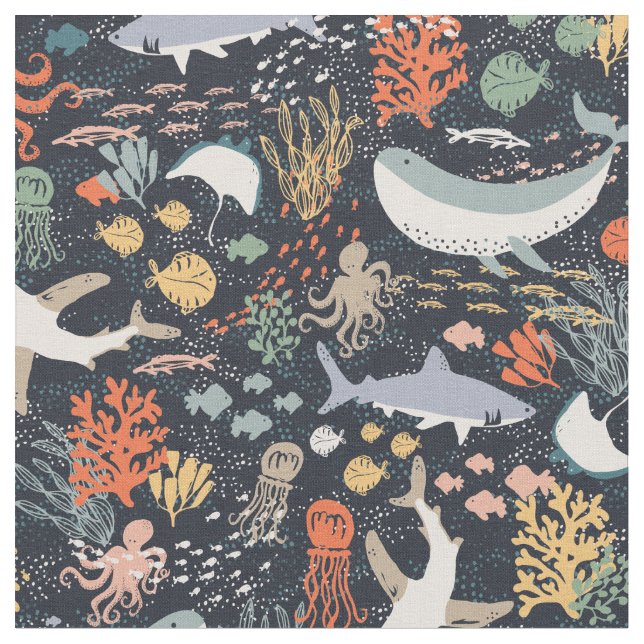 Tissu Marine (Fermer)