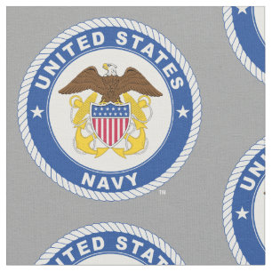 Tissu Marine américaine Officier Crest