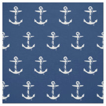 Marine du blanc | de bleu marine d'Ancre