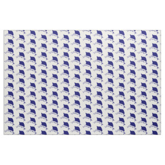Tissu Marlin bleu