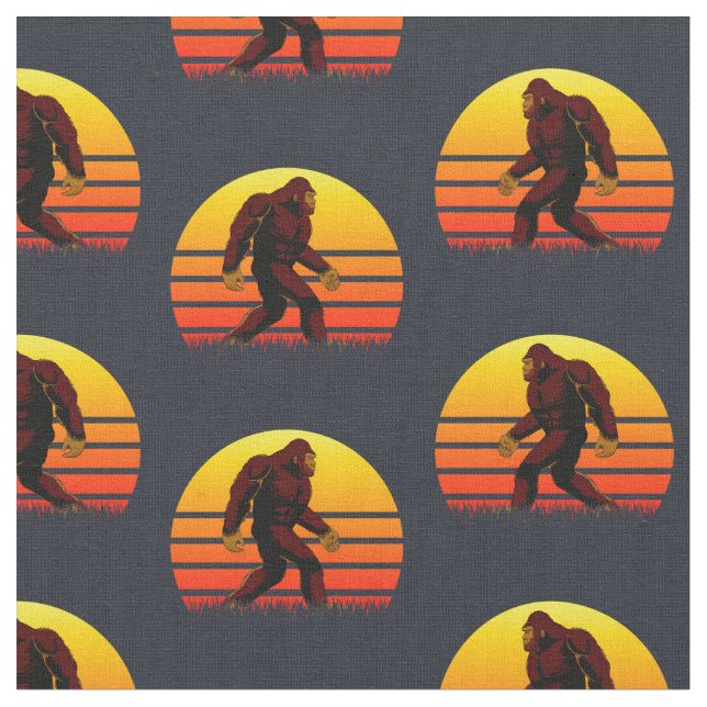 Tissu Masquer et rechercher Bigfoot (Fermer)
