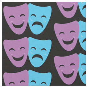 Tissu Masques de drame