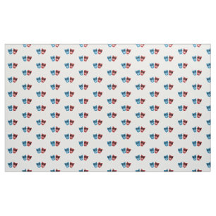 Tissu Masques de drame avec lunettes de soleil