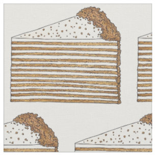 Tissu Medovik Medivnyk Russie Ukrainienne Miel Gâteau