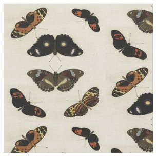 Tissu Mélange coloré de papillon sur l'arrière - plan