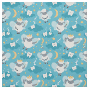 Tissu Mélange Mouton Fée Dentiste Hygiéniste