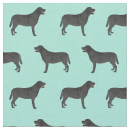 Tissu Ménage à chien noir du Labrador