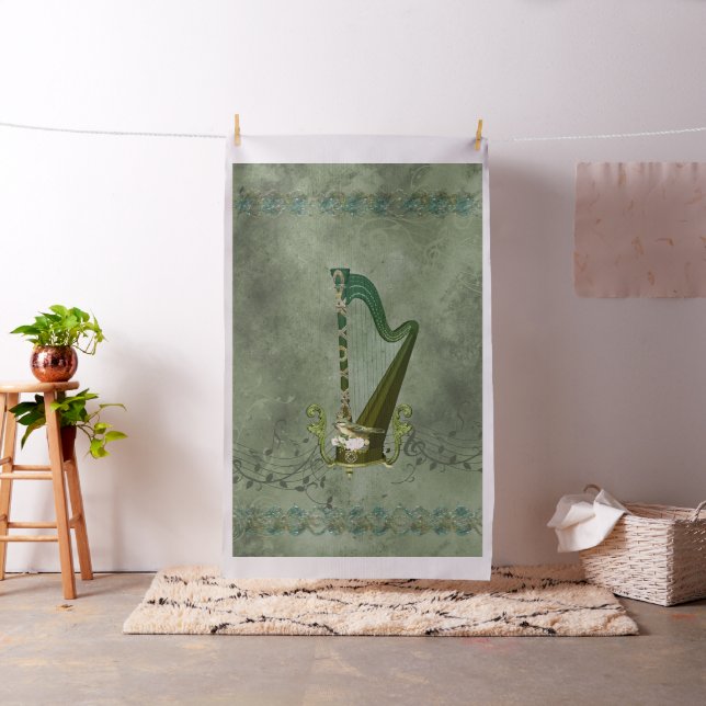 Tissu Merveilleuse harpe (In Situ)