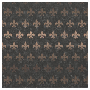 TISSU MÉTAL NOIR DU MARBRE ROYAL1 ET DE BRONZE (R)