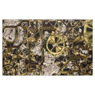 Tissu Métal Steampunk