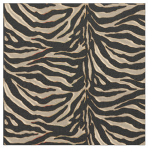 Tissu métallique de poster de animal de tigre d'o