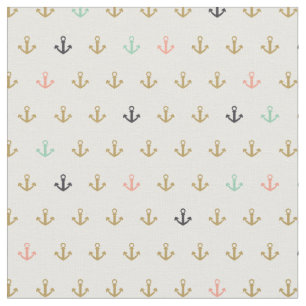 Tissu Mini motif d'Ancre