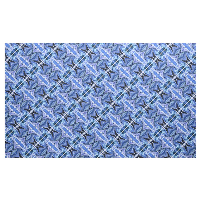 Tissu Mode bleu cool (Yard)