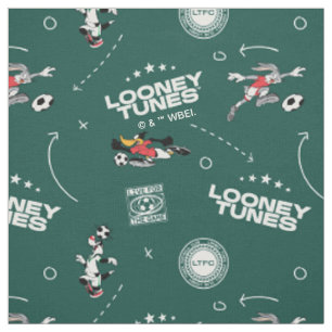 Tissu Modèle de manuel de football LOONEY TUNES™