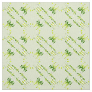 Tissu Modèle de vert de chaux de style de damassé