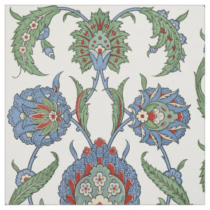 Tissu Modèle floral arabesque