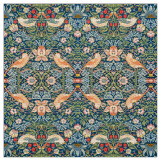 Tissu Modèle floral de William Morris Strawberry Thief