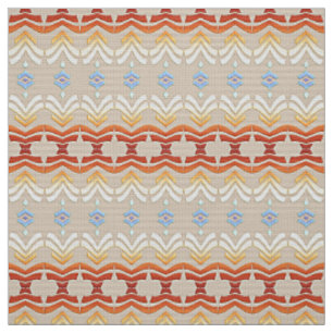 Tissu modèle géométrique de style de Bohème ethnique