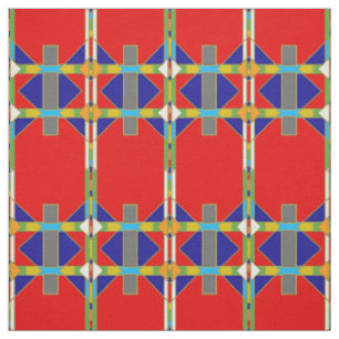 Tissu modelé par style de Natif américain