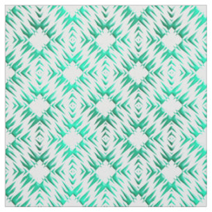 Tissu Modèle turquoise géométrique abstrait