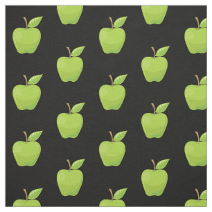 Tissu Modèle vert pomme