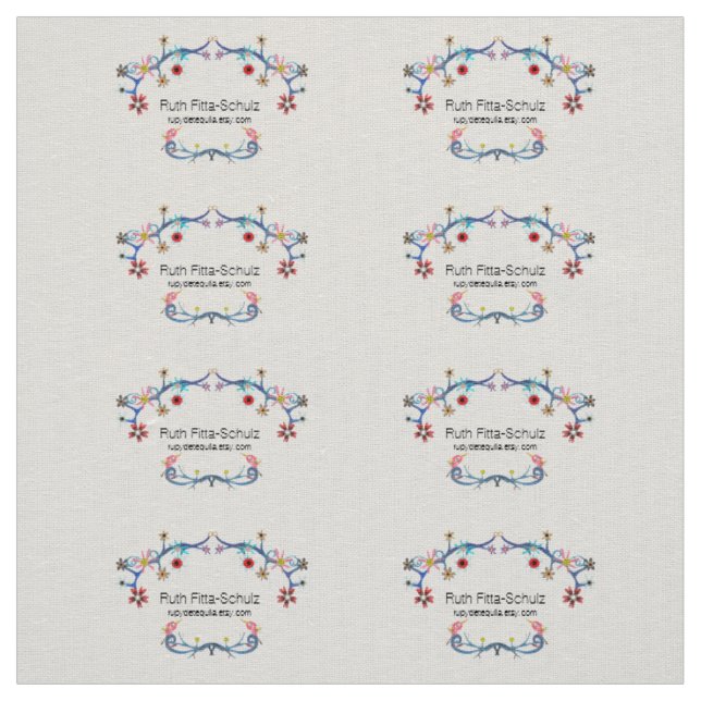 TISSU MODELES DE LOGO TEXTILE (Échantillon)