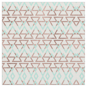 Tissu Moderne Chic Mint Green Rose Parties scintillant o