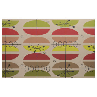 Tissu moderne d'abrégé sur brun de la moitié du