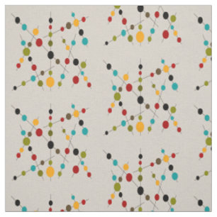 Tissu moderne de bulles et de bâtons de la moiti