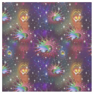 Tissu Mon Glamour Funky Disco Motif