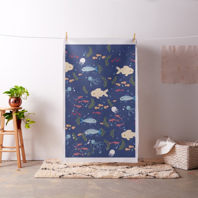 Tissu Monde sous-marin (In Situ)