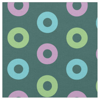 Tissu Mondegreen Theme Phish Donuts